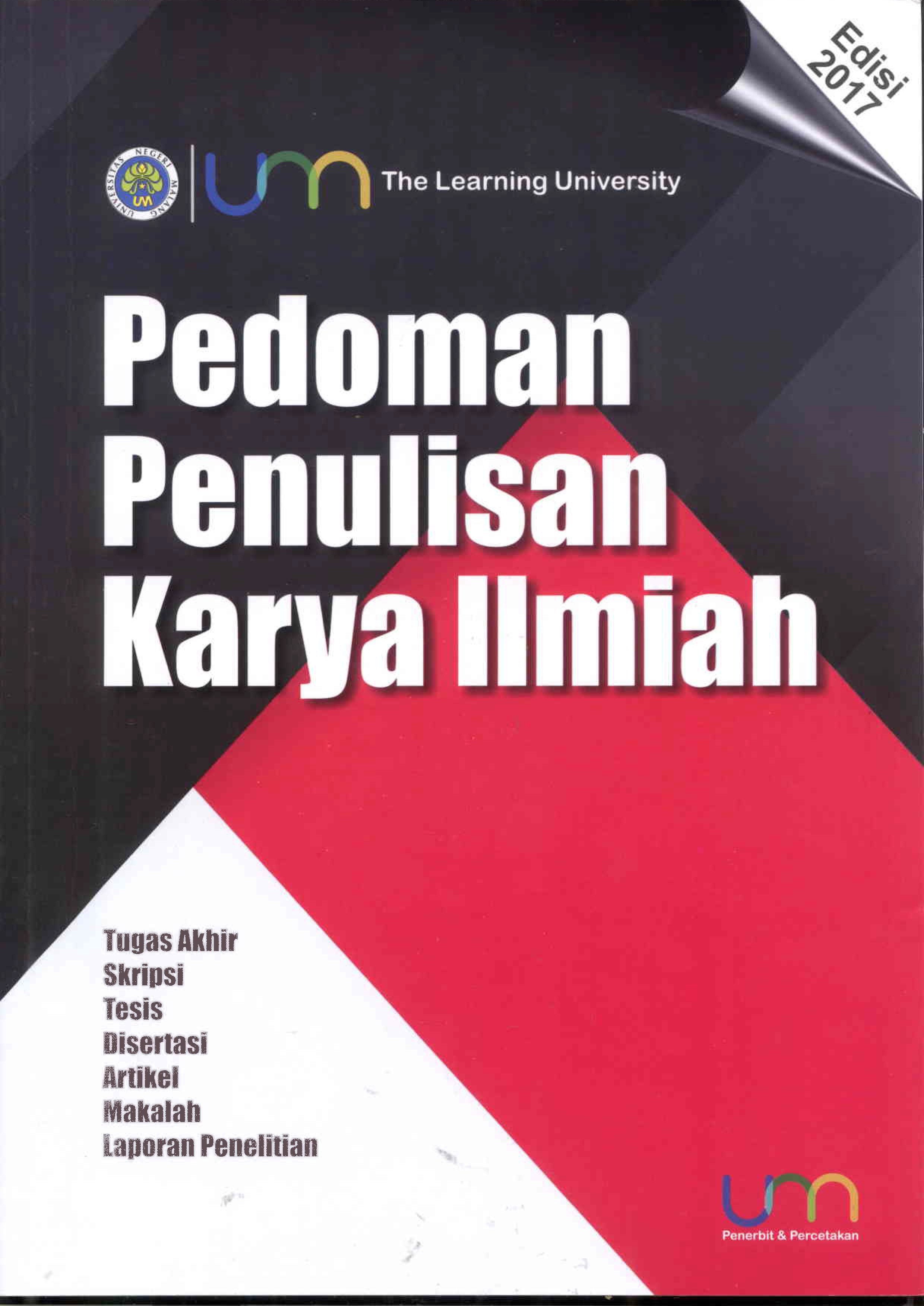 PPKI – Pedoman Penulisan Karya Ilmiah Edisi 2017 – Fakultas Teknik UM