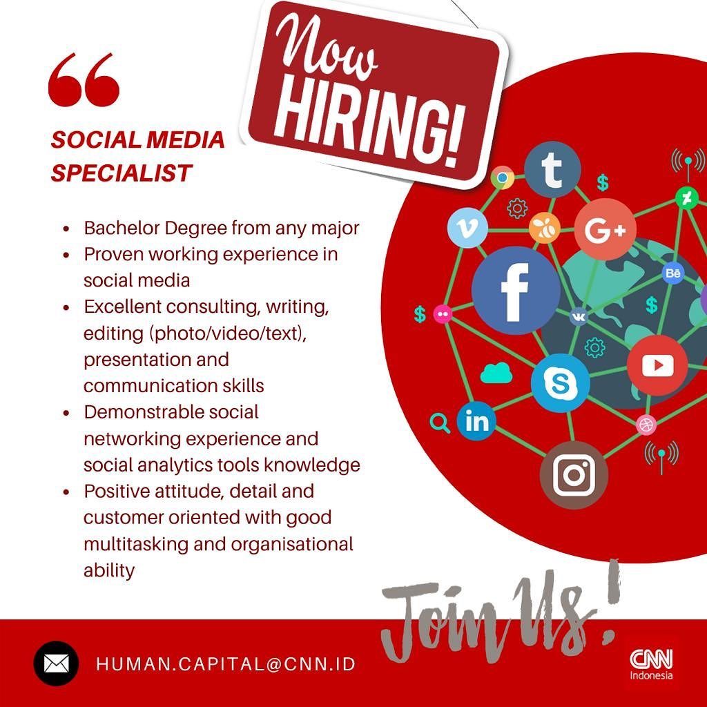 Social Media Specialist Cnn Indonesia Fakultas Teknik Um