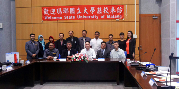 MoU Kerjasama UM dengan 4 Universitas Besar di Taiwan