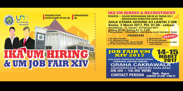 IKA Hiring & UM Job Fair XIV