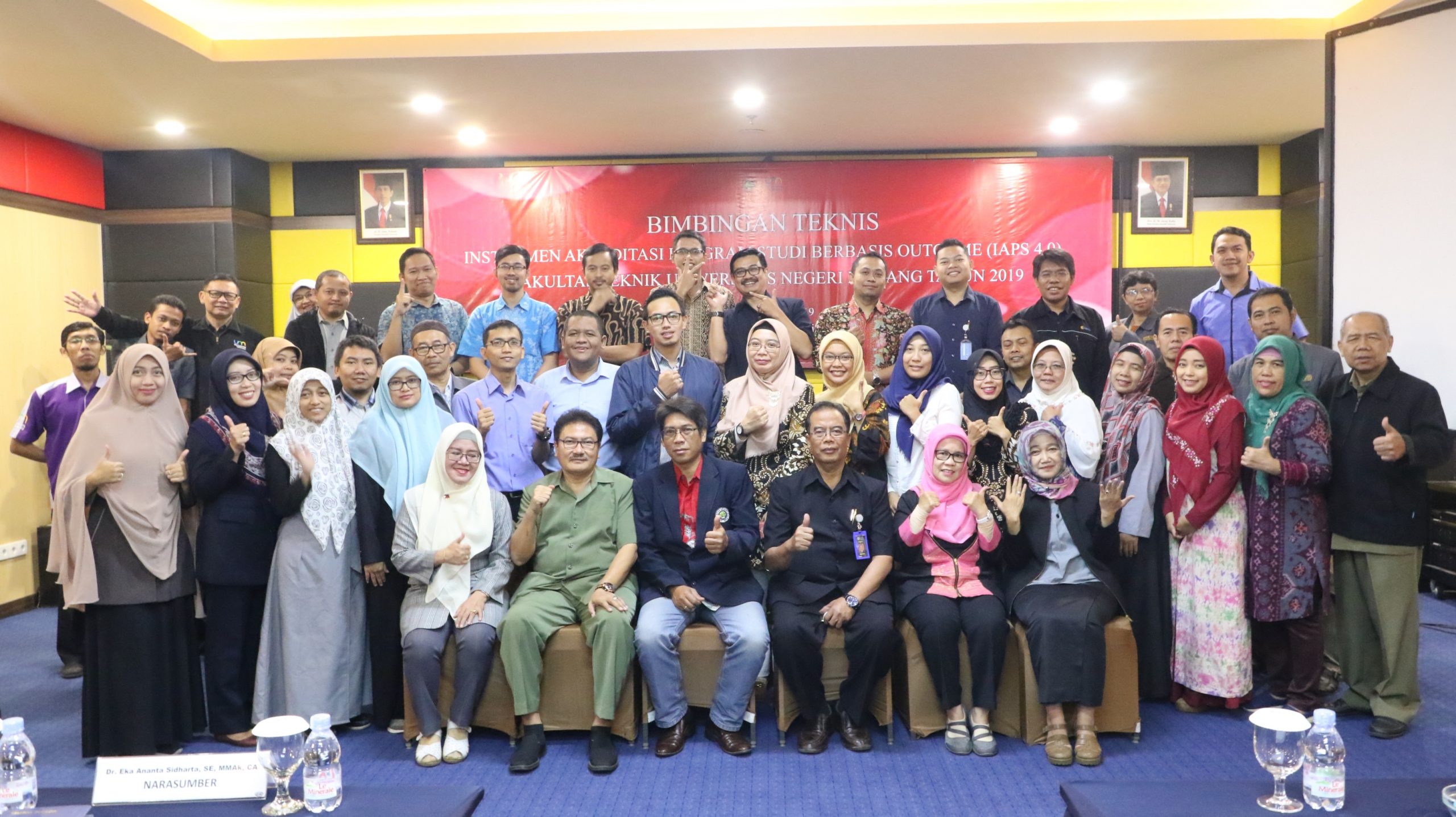 Bimbingan Teknis Instrumen Akreditasi Borang Program Studi Berbasis Outcome (IAPS 4.0) Fakultas Teknik Universitas Negeri Malang Tahun 2019