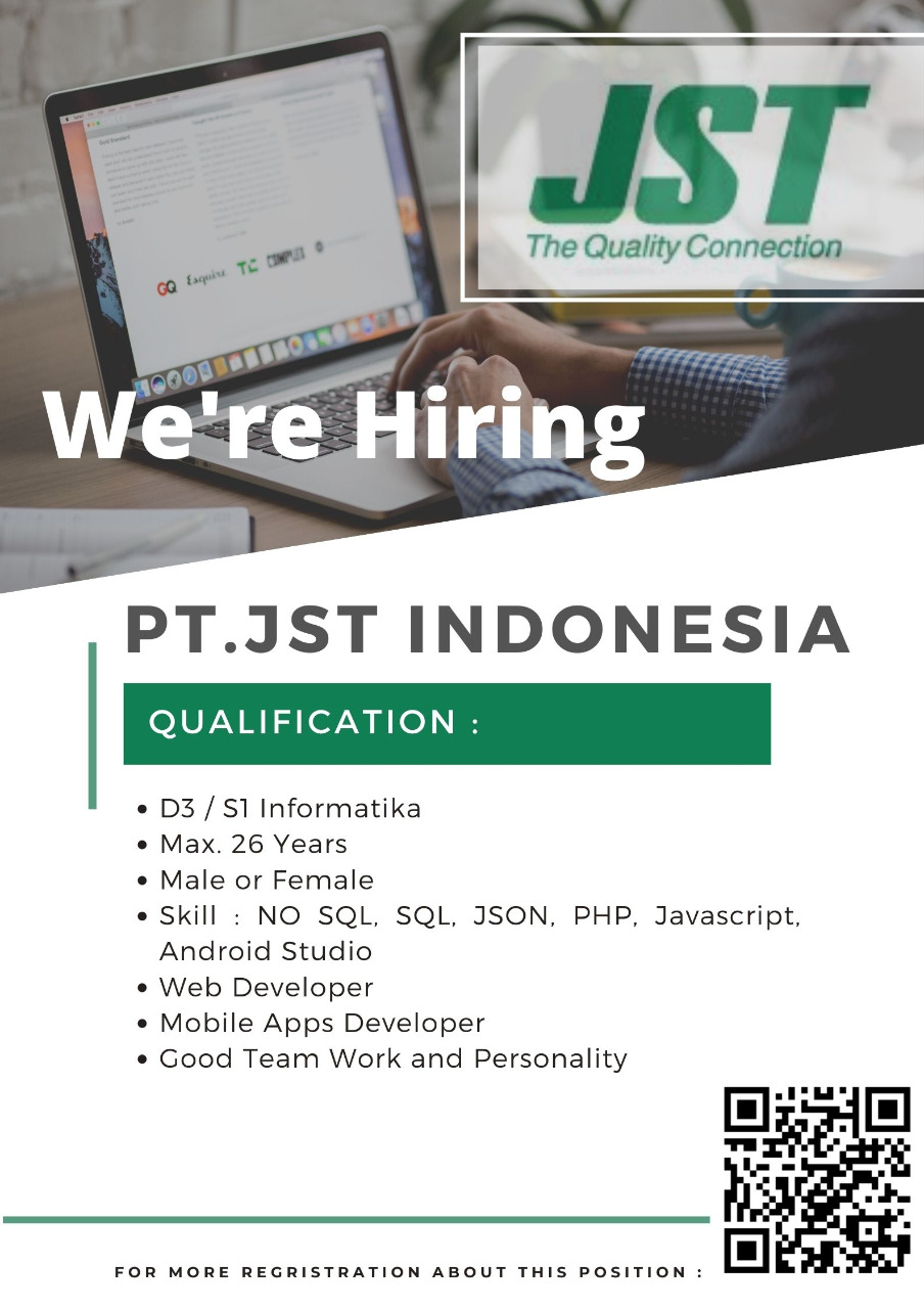 Staff IT PT. J.S.T. Indonesia