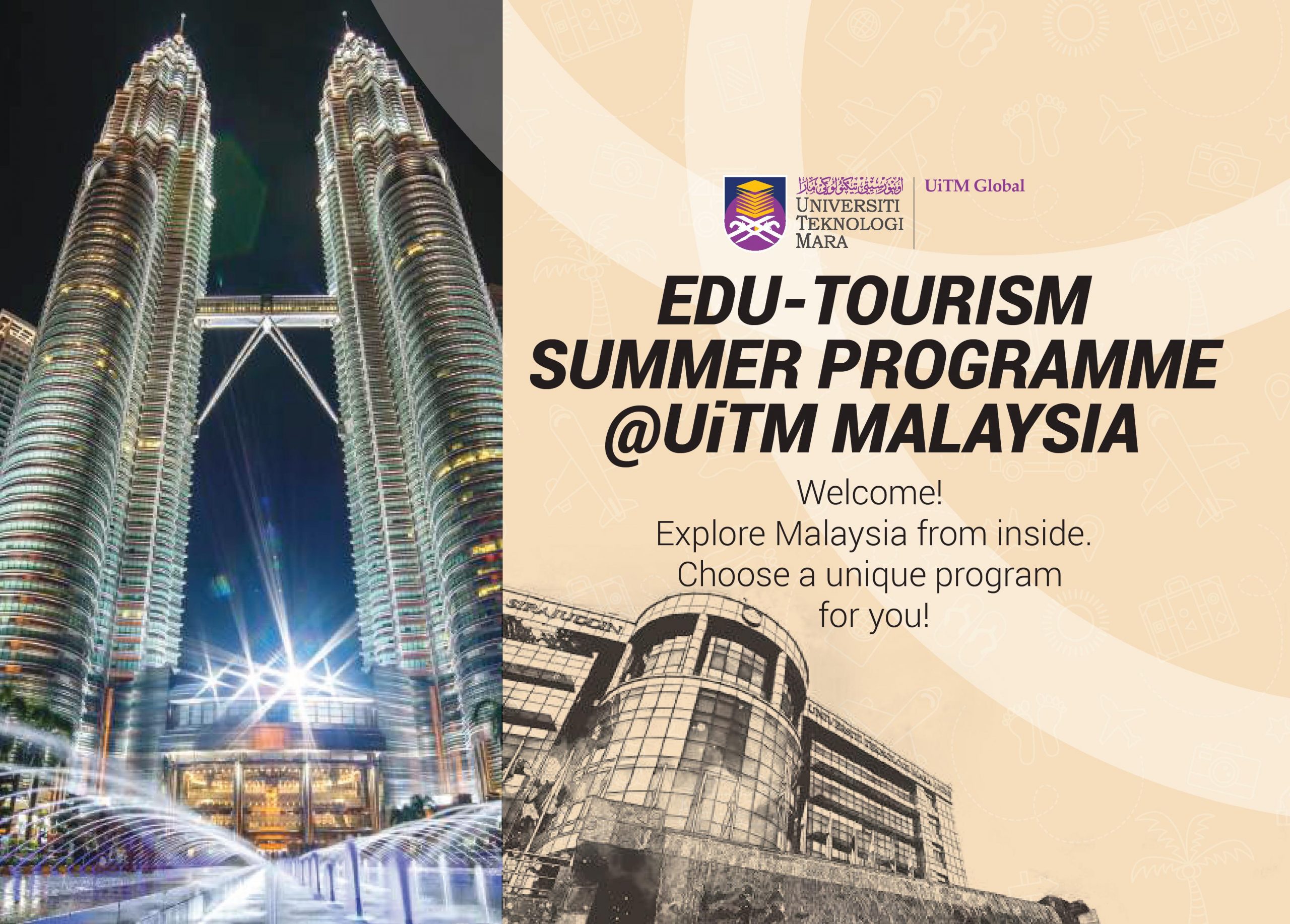 Edu-Tourism Summer Programme@UiTM Malaysia 2021