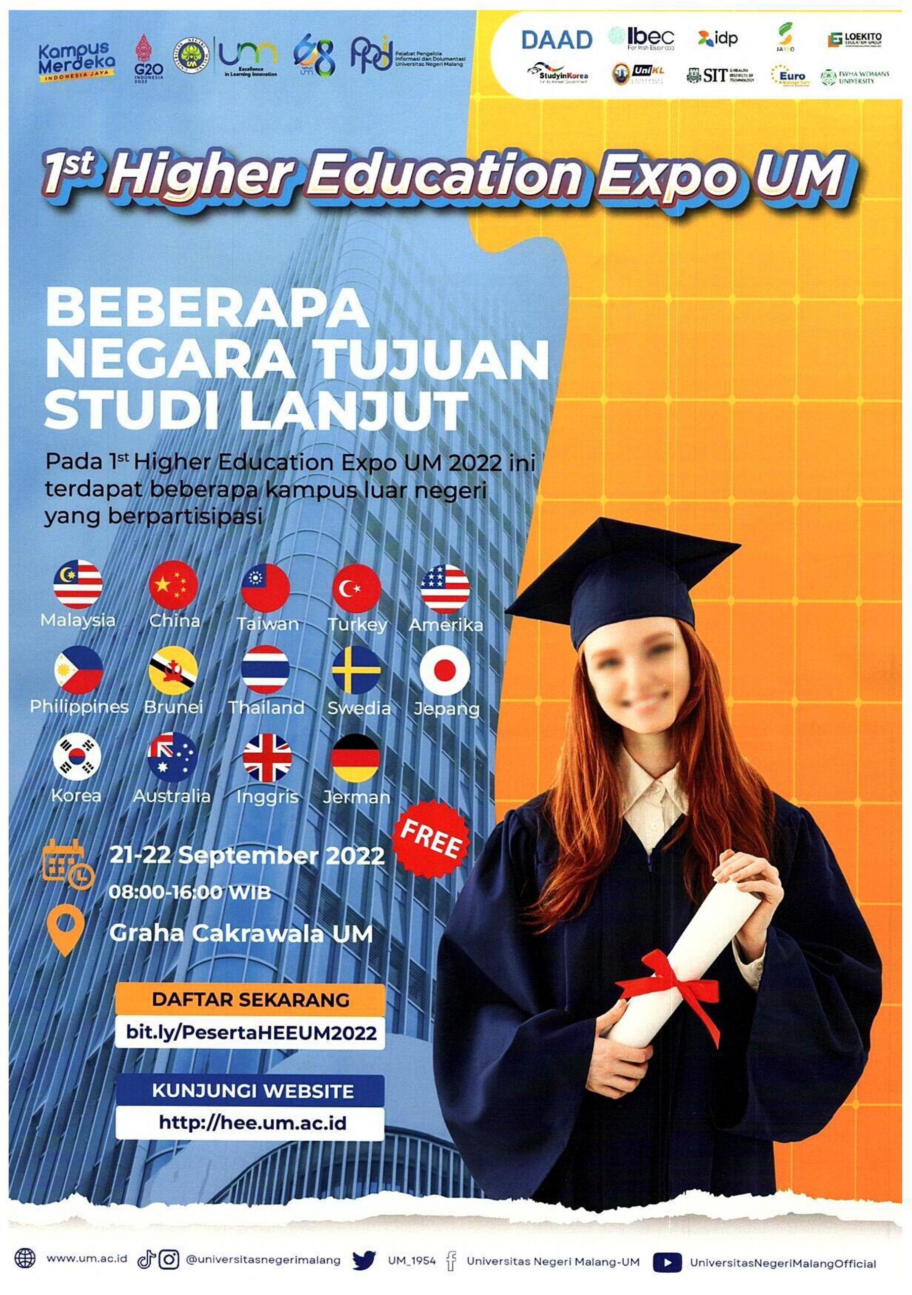 1st Higher Education Expo UM (Bursa Studi Lanjut)