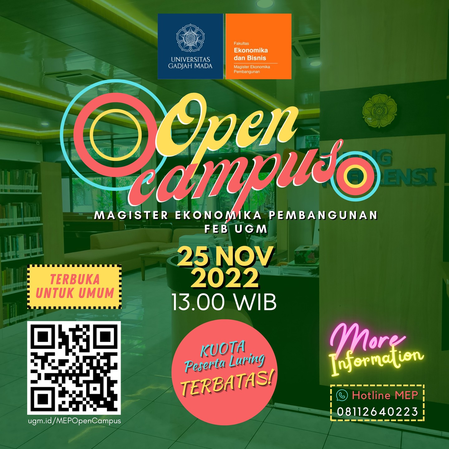 Open Campus MEP FEB UGM Tahun 2022