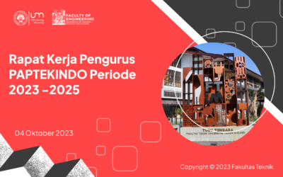 Rapat Kerja Pengurus PAPTEKINDO Perkumpulan Ahli Pendidikan Teknologi dan Kejuruan Indonesia Periode 2023 -2025