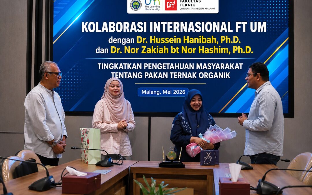 Kolaborasi Internasional Ft Um dengan Dr. Hussein Hanibah, Ph.D. dan Dr. Nor Zakiah bt Nor Hashim, Ph.D Tingkatkan Pengetahuan Masyarakat Tentang Pakan Ternak Organik